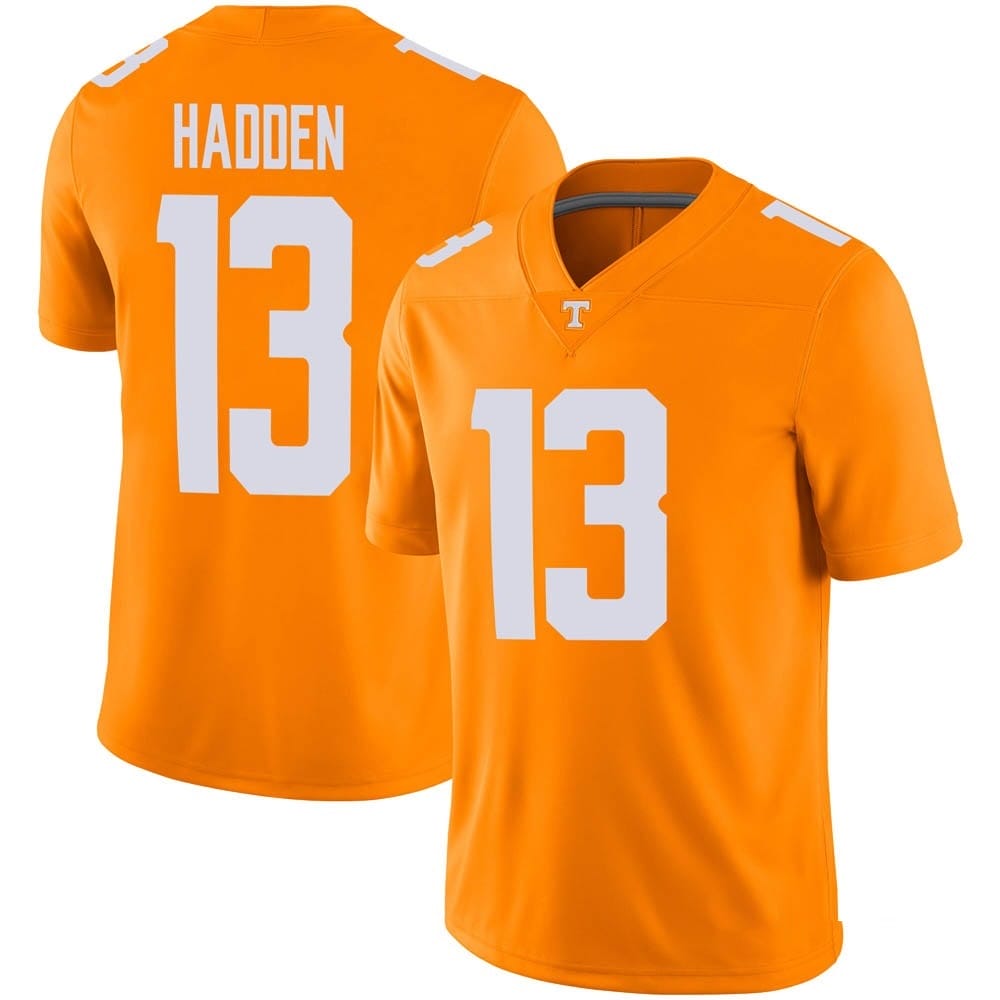Tennessee Volunteers Kamal Hadden Jersey #13 College Football Orange 1 Tennessee Volunteers Kamal Hadden Jersey #13 College Football Orange