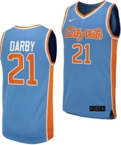 Tess Darby Jersey #21 Tennessee Lady Vols Replica College Basketball Blue Uniform