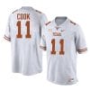 Texas Longhorns Anthony Cook Jersey #11 College Football White 6 Texas Longhorns Anthony Cook Jersey #11 College Football White