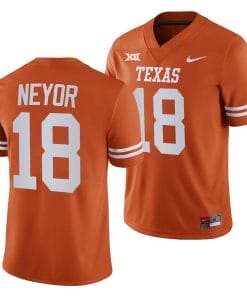 Texas Longhorns Isaiah Neyor Jersey #18 College Football Orange