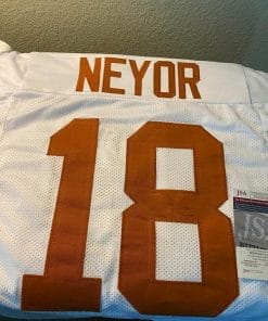 Texas Longhorns Isaiah Neyor Jersey #18 College Football White