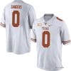 Texas Longhorns Ja Tavion Sanders Jersey #0 College Football White