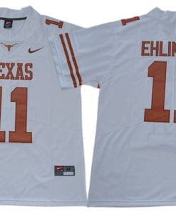 Texas Longhorns Sam Ehlinger Jersey #11 College Football White