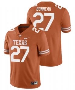 Texas Longhorns Skyler Bonneau Jersey #27 College Football Orange