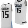 Tyler Hendricks Jersey #15 UCF Knights Replica College Basketball White Uniform