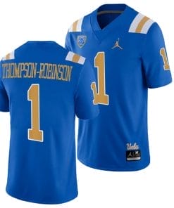 UCLA Bruins Dorian Thompson Robinson Jersey #63 Blue College Football Uniform