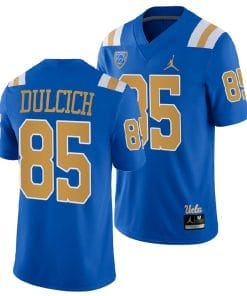 UCLA Bruins Greg Dulcich Jersey #85 Blue College Football Uniform