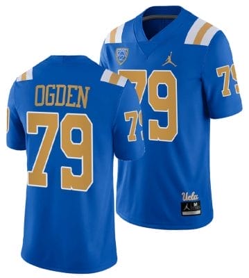 UCLA Bruins Jonathan Ogden Jersey #79 Blue College Football Uniform