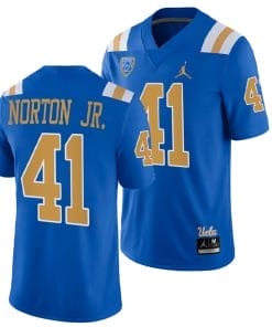 UCLA Bruins Ken Norton Jr Jersey #41 Blue College Football Uniform