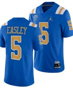 UCLA Bruins Kenny Easley Jersey #5 Blue College Football Uniform