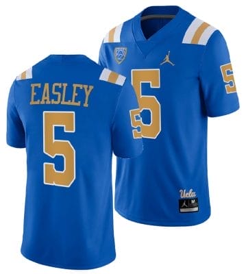 UCLA Bruins Kenny Easley Jersey #5 Blue College Football Uniform