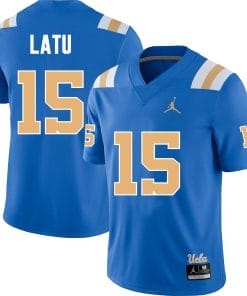UCLA Bruins Laiatu Latu Jersey #15 College Football Blue