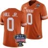 Anthony Hill Jr Jersey #0 Texas Longhorns Allstate Sugar Bowl Patch 2024 College Football Orange