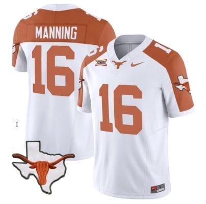 Arch Manning Jersey #16 Texas Longhorn Vapor Limited College Football Inverted 8 Arch Manning Jersey #16 Texas Longhorn Vapor Limited College Football Inverted