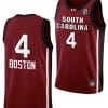 Aliyah Boston Jersey #4 South Carolina Gamecocks College Basketball 2023-24 Garnet