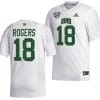 Armani Rogers Jersey #18 Ohio Bobcats College Football Uniform White