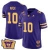 Austin Mack Jersey #10 Washington Huskies Washington Map Patch Football Purple Gold 4 Austin Mack Jersey #10 Washington Huskies Washington Map Patch Football Purple Gold