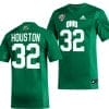 Bryce Houston Jersey #32 Ohio Bobcats College Football Uniform Green 4 Bryce Houston Jersey #32 Ohio Bobcats College Football Uniform Green
