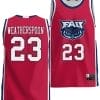 Brandon Weatherspoon Jersey #23 FAU Owls NIL College Basketball Lightweight Red