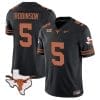 Bijan Robinson Jersey #5 Texas Longhorn Vapor Limited College Football Black 5 Bijan Robinson Jersey #5 Texas Longhorn Vapor Limited College Football Black