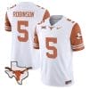 Bijan Robinson Jersey #5 Texas Longhorn Vapor Limited College Football Orange Sleeves 4 Bijan Robinson Jersey #5 Texas Longhorn Vapor Limited College Football Orange Sleeves
