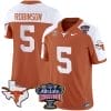 Bijan Robinson Jersey #5 Texas Longhorns Sugar Bowl Patch Vapor Football Texas Orange Alternate