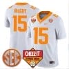 Bru McCoy Jersey #15 Tennessee Volunteers Football Cheez It Citrus Bowl Patch White