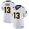 Christan Horn Jersey #13 Appalachian State Mountaineers Vapor Limited College Football White