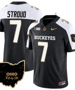CJ Stroud Jersey #7 Ohio State Buckeyes College Football Stitched Special Vapor Limited Alternate
