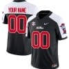 Custom Ole Miss Jersey Name and Number Football Vapor Limited All Stitched Black Alternate