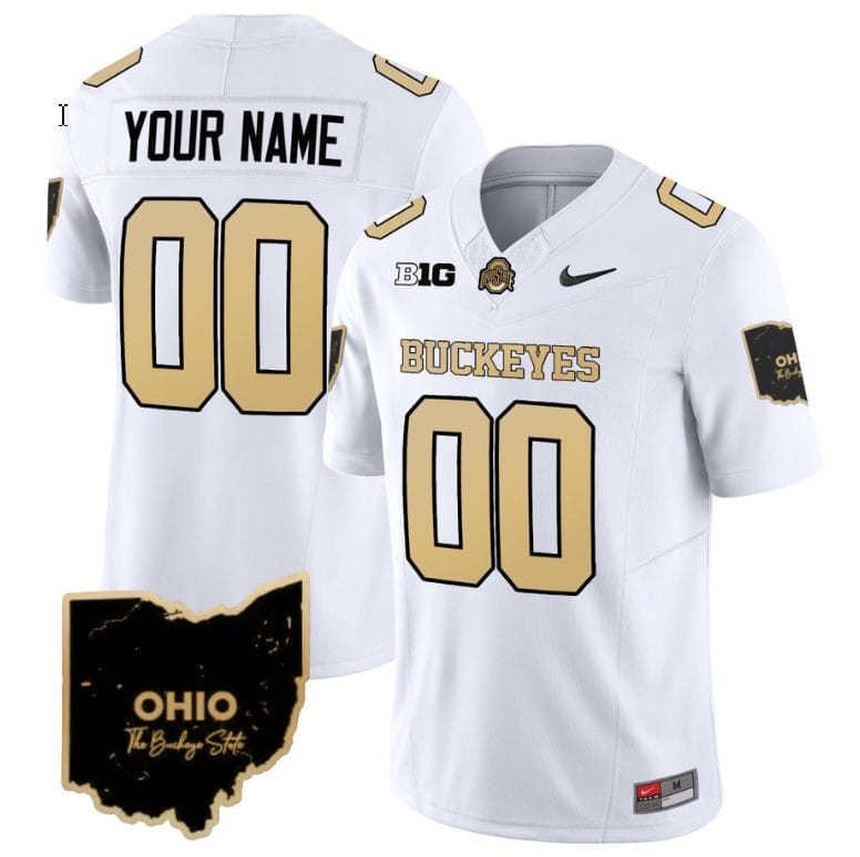 Custom Ohio State Jersey Name and Number Special Vapor Limited College Football Stitched Ohio Patch White 1 Custom Ohio State Jersey Name and Number Special Vapor Limited College Football Stitched Ohio Patch White