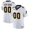 Custom Appalachian State Mountaineers Jersey Name and Number Vapor Limited College Football White