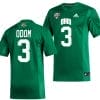 Cameron Odom Jersey #3 Ohio Bobcats College Football Uniform Green