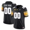 Custom Iowa Hawkeyes Jersey Name and Number Vapor Limited Football Black