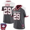 Cam Little Jersey #29 Arkansas Razorback Football Arkansas State Patch White Alternate 7 Cam Little Jersey #29 Arkansas Razorback Football Arkansas State Patch White Alternate