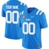 Custom Ole Miss Jersey Name and Number Football Vapor Limited All Stitched Powder Blue