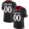 Custom Cincinnati Bearcats Jersey Name and Number Vapor Limited College Football All Stitched Black
