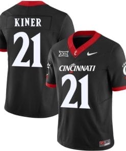 Corey Kiner Jersey #21 Cincinnati Bearcats Vapor Limited College Football All Stitched Black