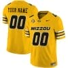 Custom Missouri Tigers Jersey Name and Number Vapor Limited College Football Stitched Gold