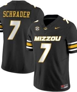 Cody Schrader Jersey #7 Missouri Tigers Vapor Limited College Football Stitched Black