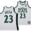 Draymond Green Jersey #23 Michigan State Spartans 125th Basketball Anniversary 1999 Throwback White