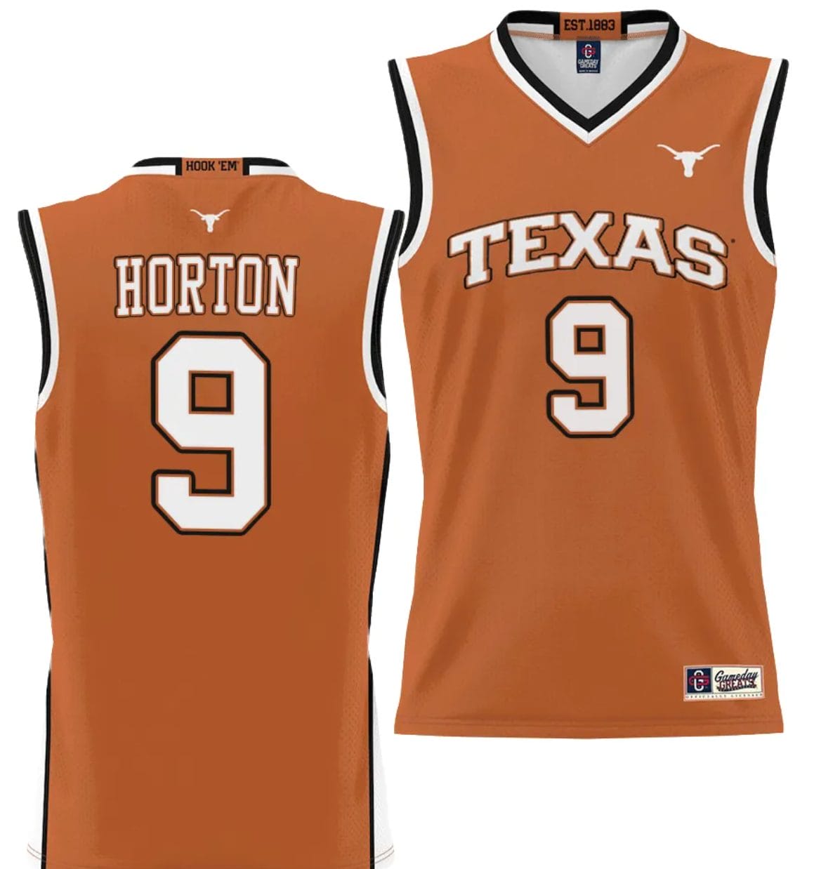 Ithiel Horton Jersey #9 Texas Longhorns NIL College Basketball Lightweight Orange 1 Ithiel Horton Jersey #9 Texas Longhorns NIL College Basketball Lightweight Orange