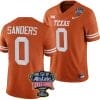 Ja'Tavion Sanders Jersey #0 Texas Longhorns Allstate Sugar Bowl Patch 2024 College Football Orange
