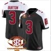 Jermaine Burton Jersey #3 Alabama Crimson SEC Championship 2023 Patch Vapor Limited Football Black Alternate 4 Jermaine Burton Jersey #3 Alabama Crimson SEC Championship 2023 Patch Vapor Limited Football Black Alternate