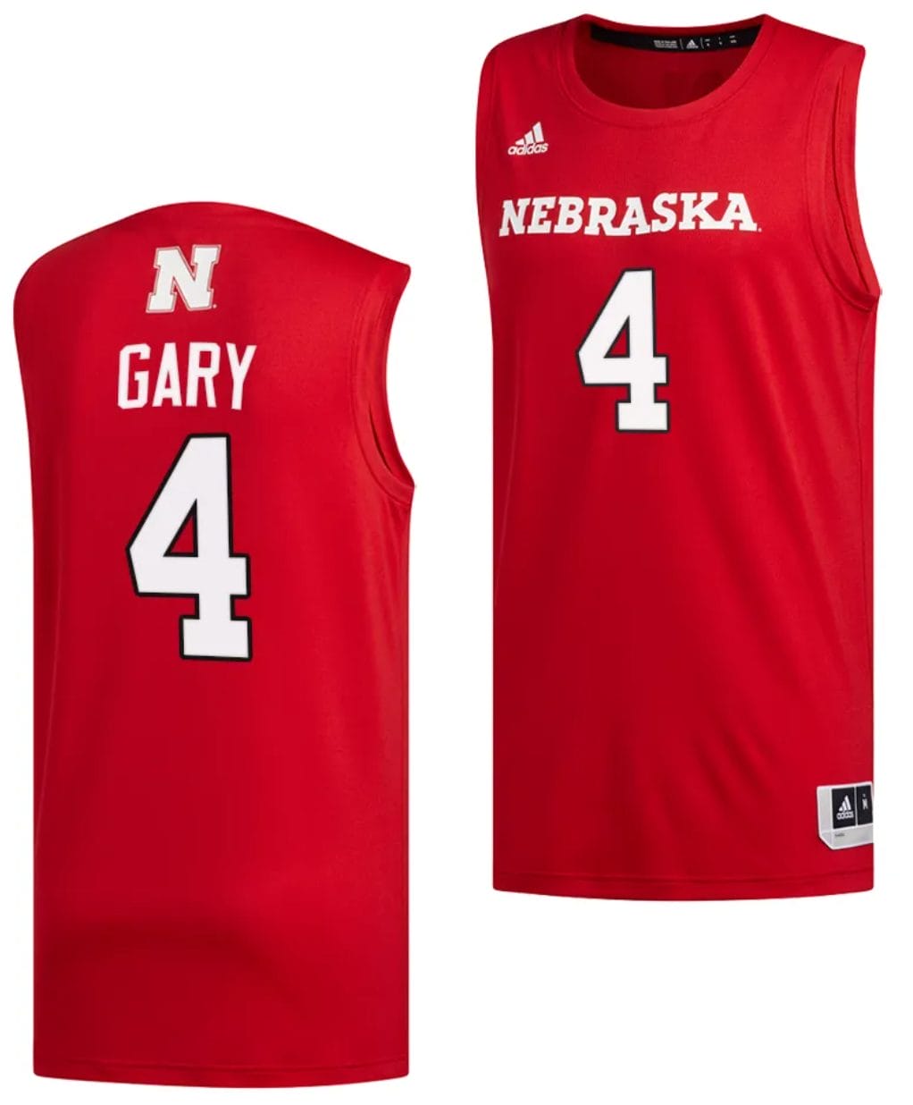 Juwan Gary Jersey #4 Nebraska Cornhuskers Basketball Swingman 2023-24 Red 1 Juwan Gary Jersey #4 Nebraska Cornhuskers Basketball Swingman 2023-24 Red