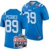 JJ Pegues Jersey #89 Ole Miss Rebels Peach Bowl Patch 2024 College Football Blue 5 JJ Pegues Jersey #89 Ole Miss Rebels Peach Bowl Patch 2024 College Football Blue