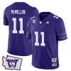 Jalen McMillan Jersey #11 Washington Huskies Washington Map Patch Football Purple