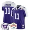 Jalen McMillan Jersey #11 Washington Huskies Alamo Bowl Patch Alternate Football Stitched 4 Jalen McMillan Jersey #11 Washington Huskies Alamo Bowl Patch Alternate Football Stitched