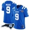 Jaquez Moore Jersey #9 Duke Blue Devils Football Limited Royal NC State
