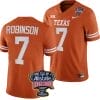 Keilan Robinson Jersey #7 Texas Longhorns Allstate Sugar Bowl Patch 2024 College Football Orange 4 Keilan Robinson Jersey #7 Texas Longhorns Allstate Sugar Bowl Patch 2024 College Football Orange